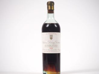 Vente aux enchères 1 BOUTEILLE CHÂTEAU DOISY DAENE CC HAUT BARSAC SAUTERNES - 1928 - BEP/