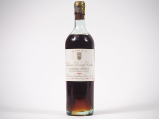 Vente aux enchères 1 BOUTEILLE CHÂTEAU DOISY DAENE CC HAUT BARSAC SAUTERNES - 1928 - MEP/