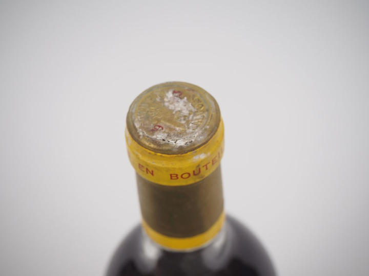 1 BOUTEILLE CHÂTEAU D'YQUEM 1er CCS SAUTERNES - 1983 - BG/ETA/CAPS COR