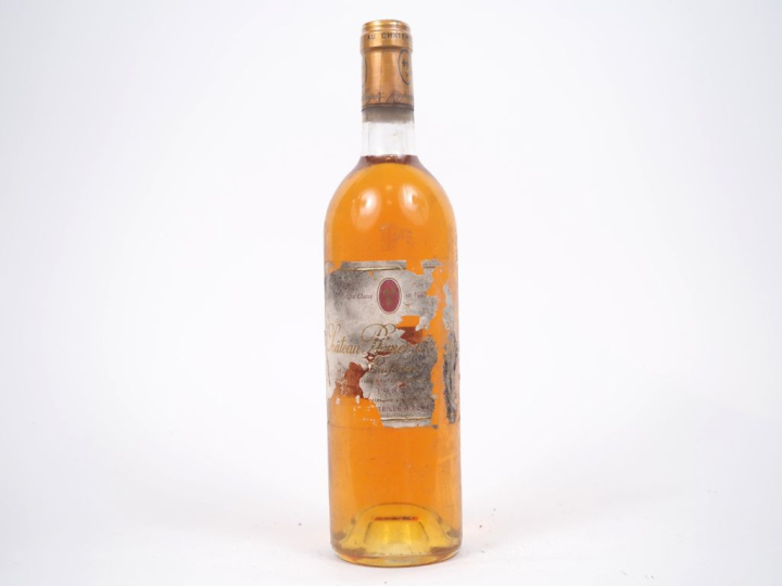 1 BOUTEILLE CHÂTEAU ROMER DU HAYOT CC SAUTERNES - 1988 - ETA