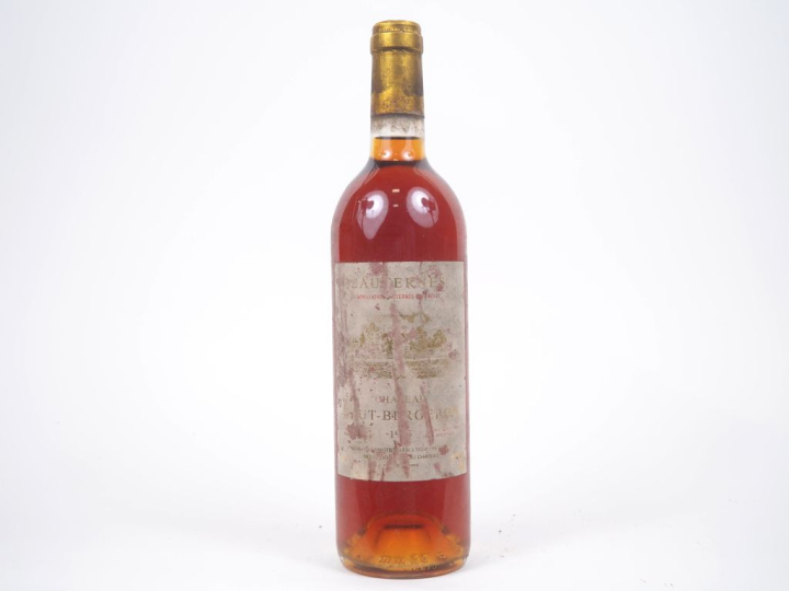 1 BOUTEILLE CHÂTEAU HAUT BERGERON SAUTERNES - 1995 (?) - EA
