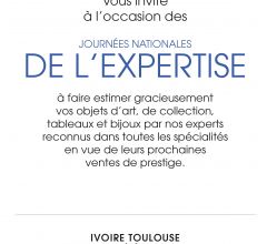 Acheter aux enchères Journées d'Expertises Gratuites à Toulouse : Du lundi 22 Janvier au Vendredi 26 Janvier 2018