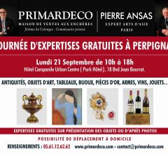 Acheter aux enchères JOURNÉE D'EXPERTISES GRATUITES à PERPIGNAN