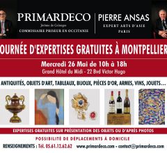 Acheter aux enchères JOURNÉE D'EXPERTISES GRATUITES à MONTPELLIER