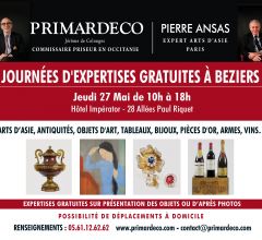 Acheter aux enchères JOURNÉE D'EXPERTISES GRATUITES à BÉZIERS