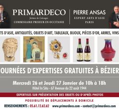 Acheter aux enchères JOURNÉE D'EXPERTISES GRATUITES à BÉZIERS