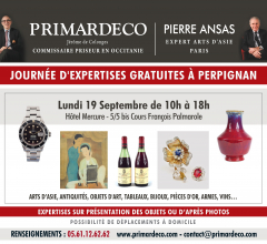 Acheter aux enchères JOURNÉE D'EXPERTISES GRATUITES à PERPIGNAN