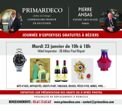 Acheter aux enchères JOURNÉE D'EXPERTISES GRATUITES à BÉZIERS