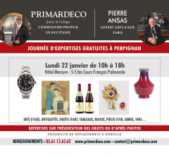 Acheter aux enchères JOURNÉE D'EXPERTISES GRATUITES à PERPIGNAN