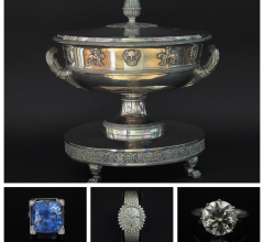 Acheter aux enchères ORFEVRERIE XVIIIème, XIXème et XXème - PIECES OR - BIJOUX (DIAMANTS, SAPHIRS, ETC ) - MONTRES