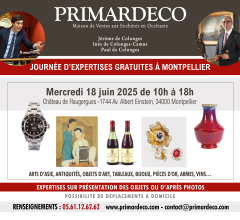 Acheter aux enchères JOURNÉE D'EXPERTISES GRATUITES à MONTPELLIER