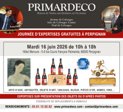 Acheter aux enchères JOURNÉE D'EXPERTISES GRATUITES à PERPIGNAN