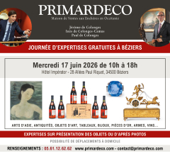 Acheter aux enchères JOURNÉE D'EXPERTISES GRATUITES à BÉZIERS